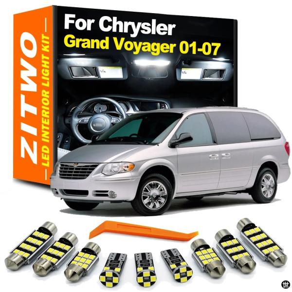 ZITWO 17 個 CANBUS LED インテリアライトキットクライスラーグランドボイジャー 37073 読書ドアトランクランプ