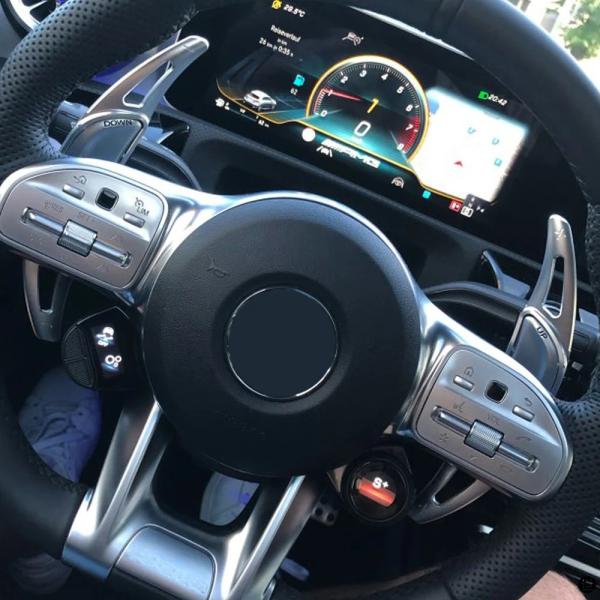 ステアリングホイールシフトパドルメルセデス ベンツ GLC GLA AMG A35