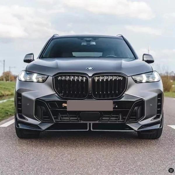 BMW X5 G05 X6 G06 M スポーツ LCI 30D 40I M60I 2023-2024 フロントバンパーリップあごフロントバンパーリップスポイラ