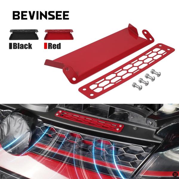 BEVINSEE バージョン 2 ダイナミックエアインレットスクープキット VW ゴルフ MK7/MK7.5 ゴルフ GTI ゴルフ R アウディ S3 8V