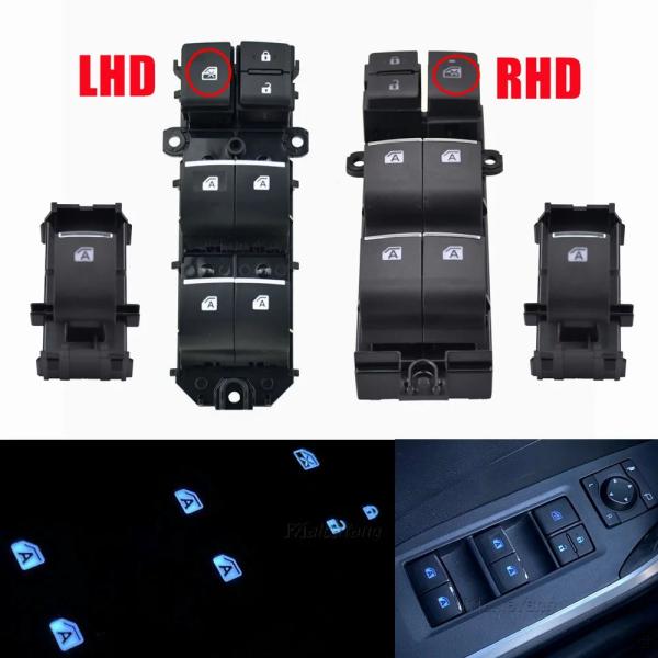 最パワーウィンドウスイッチトヨタ RAV4 RAV 4 XA50 2019-2021 ヤリスクロス 2022 点灯 LED LHD RHD 駆動バックライト