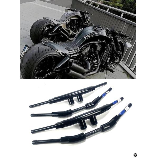 バイクハンドルバー 2 インチ T ハンドルバーアクセサリーハーレー