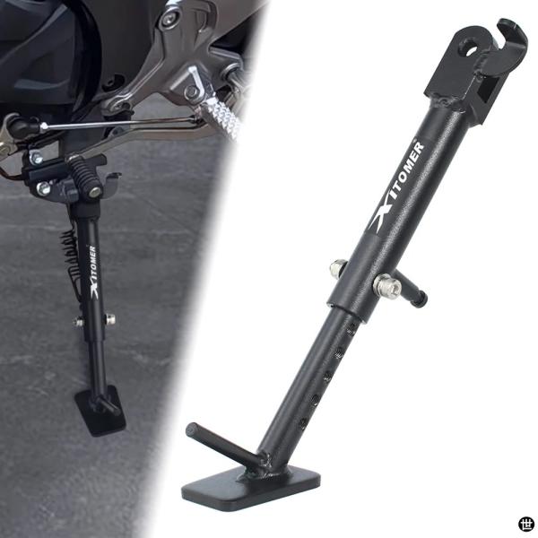 スズキ SV650 / ABS 2017-2022 2023 2024 バイク用パーキングラックサポートフットキックスタンドサイドスタンドホルダー適合