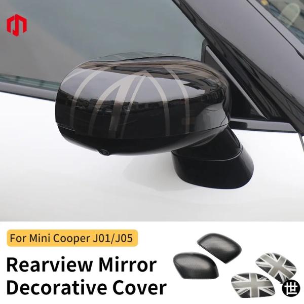 MINI COOPER ELECTRIC E/SE J01 J05 ACEMAN 2024 2025 ユニオンジャック カーシェル 外側リアビューミラーカバー カーアクセサリー