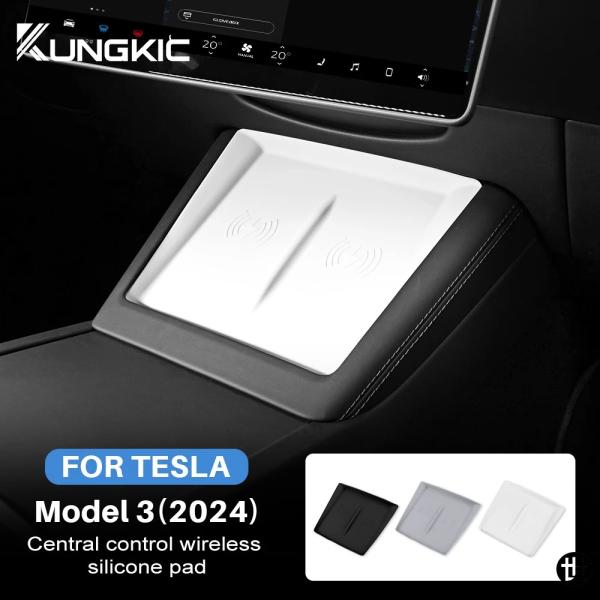 専用 テスラ モデル3 ハイランド 2024 モデルY 2025 シリコン製ワイヤレス
