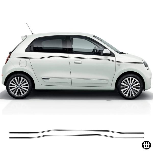 ルノー トゥインゴ 3 レーシング ロングストライプスタイル ビニール