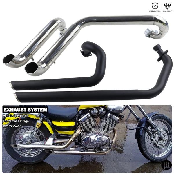 ヤマハ ビラーゴ 535 XV 400 XV535 XV400 全年式用 バイク用 デュアル