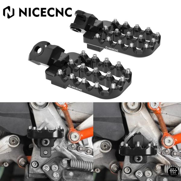 ハスクバーナ NORDEN 901 2022-2024 用 フットペグ フットレスト フットペグ 20MM 下 KTM 950 990 ADVENTURE スーパーモト 2002-2014 2013 用
