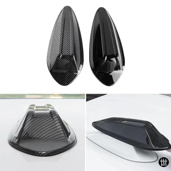 BMW G20 G28 G42 G22 M3 G80 I3 I01 X5 X6 2023 2024 車用ルーフシャークフィンアンテナカバー ABSカーボンテクス