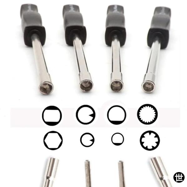 キャブレター調整ツール キャブレター調整ドライバー ZAMA WALBRO 共通 2サイクル 小型エンジン スプライン ダブルD パックマン用