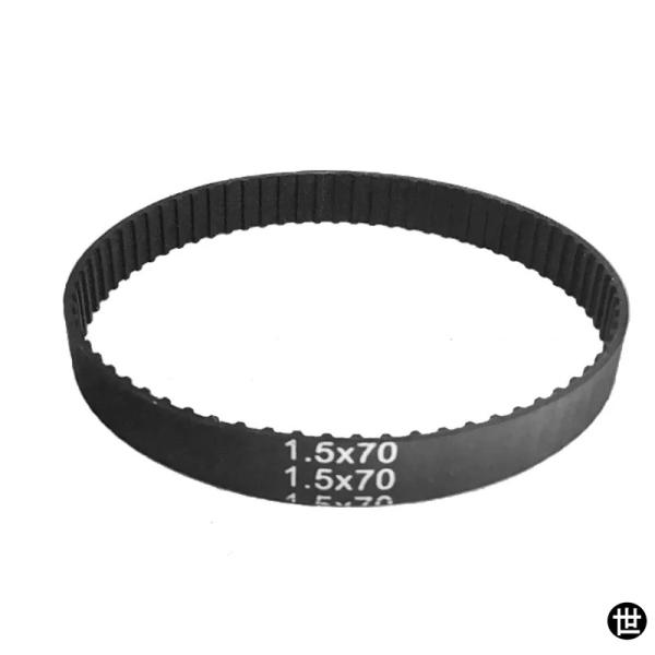 ドライブタイミングベルト 1.5X70型式: 1.5X70円周長: 329.70MM歯数: 70歯ピッチ: 4.71MM