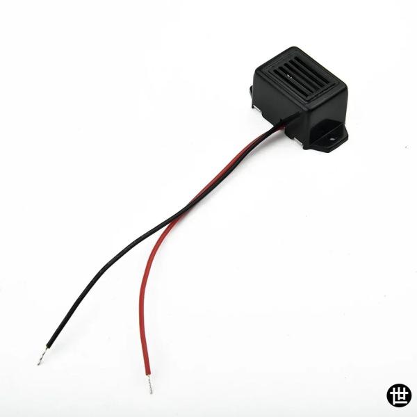 DC 12V 75DB サイレン ビーパー ブザー サウンドハザードアラーム アダプターケーブル スリム 目立た 車 トラック 車両 後退リマインダー用