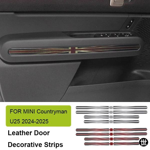 MINI COUNTRYMAN U25 2024 2025用 車内ドアパネルトリムストリップ装飾