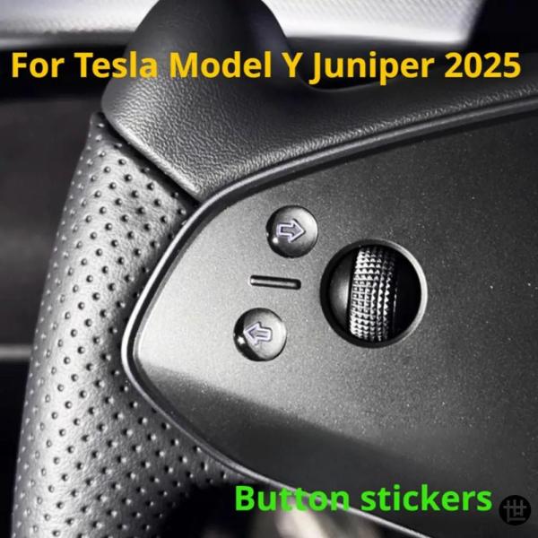 テスラ モデルY ジュニパー 2025 ドア開閉ボタンステッカー ハイランド