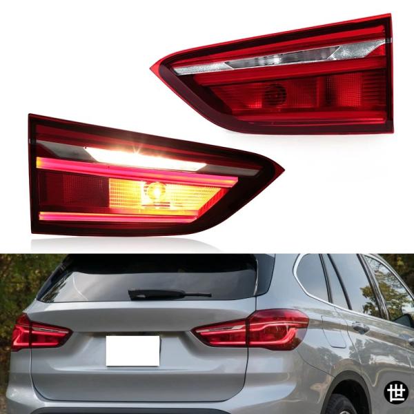 BMW X1 2016-19用 車内LEDテールライト テールライトアセンブリ リアライト ブレーキハザード灯 リバースバンパー