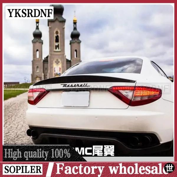 カーボン製車用リアトランクブーツリップスポイラーウィング