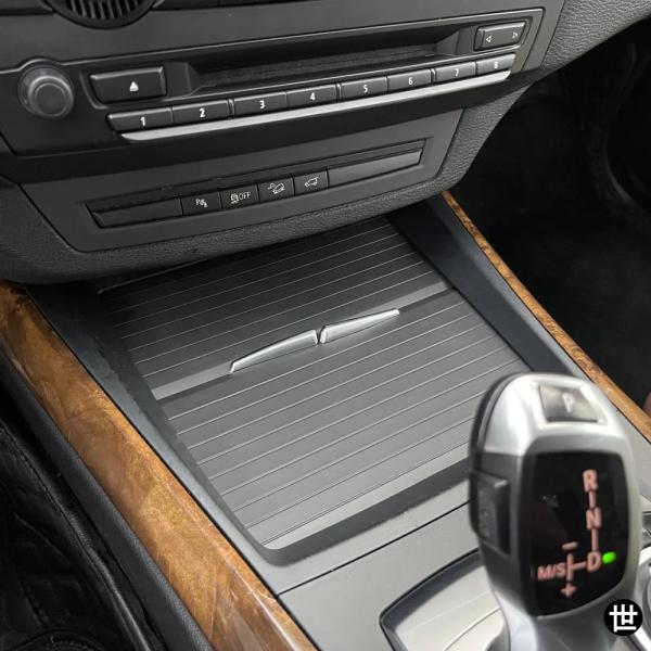 BMW X5 X6 E70 E71 E72 2007-2014 内装センターコンソール ドリンクウォーターホルダーカバー カップホルダー ジッパー カップホルダ