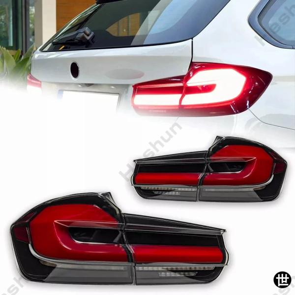 BMW F31 3シリーズ ツーリング/エステート 328I 320D 2012-2019用 フルLEDテールライト ペア テールランプ リアランプ ブレーキ 