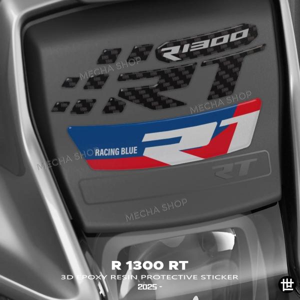 R1300RT 2025年式 バイク用フェアリング フロント下 3Dステッカー R