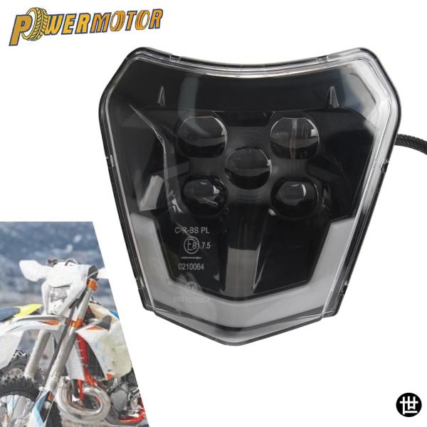 KTM バイク用 LED ヘッドライト DRL ヘッドランププレート EXC XC SX