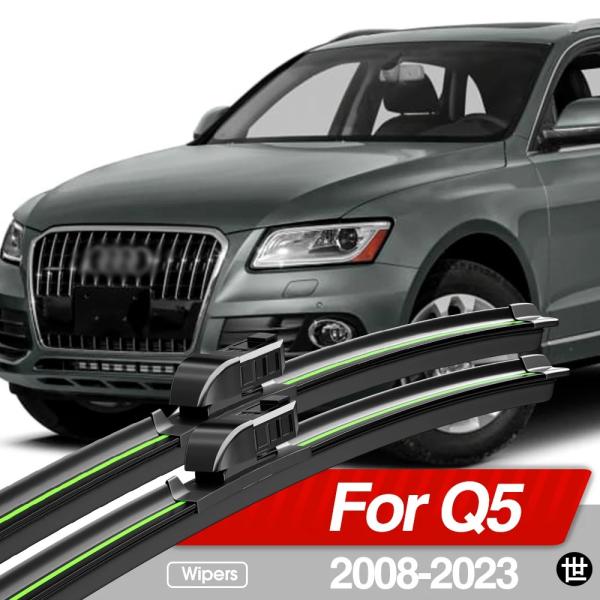 アウディ Q5 8R FY 2008-2023 フロントガラスワイパーブレード 2個 フロントガラスウィンドウアクセサリー 2011 2013 2014 201