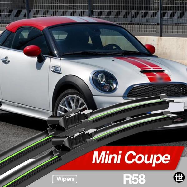 ミニ ミニ クーペ R58 2010-2015 フロントガラスワイパーブレード 2個 フロントガラスウィンドウアクセサリー 2011-14