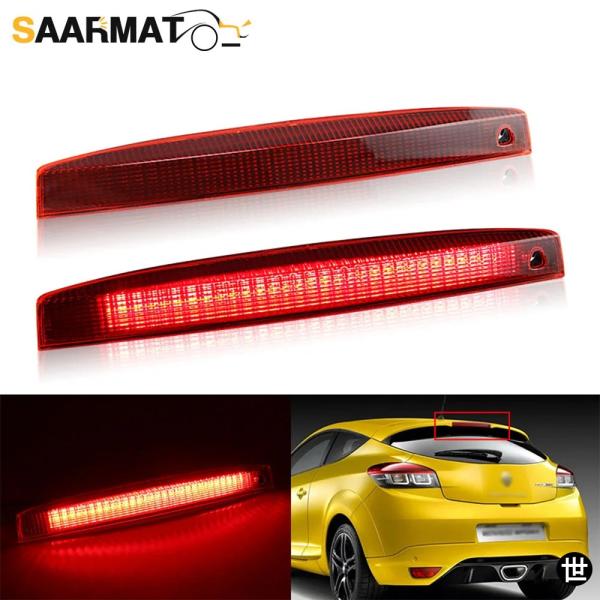 ルノー メガーヌ MK2 エステート 2003-2008 用 LED 車用リアストップテールランプ ブレーキライト 8200175538 ハイレベルサードライト