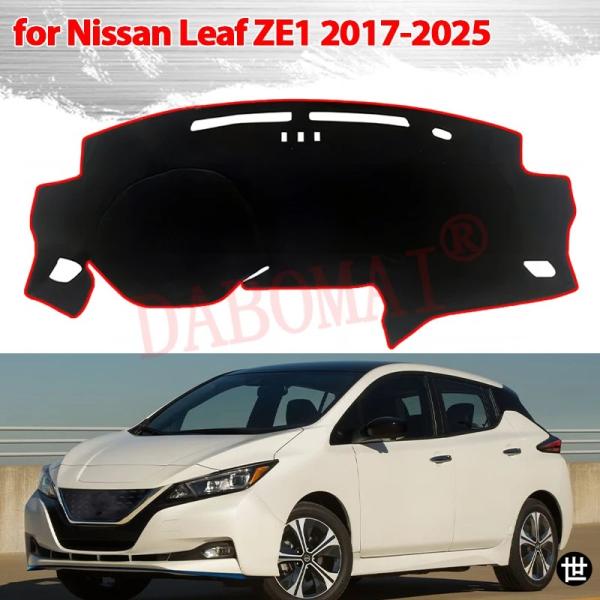 日産リーフ ZE1 2017-2024 2025 EV 用ダッシュボードカバー ダッシュボードマット サンシェード 滑り止めパッド インテリアアクセサリー