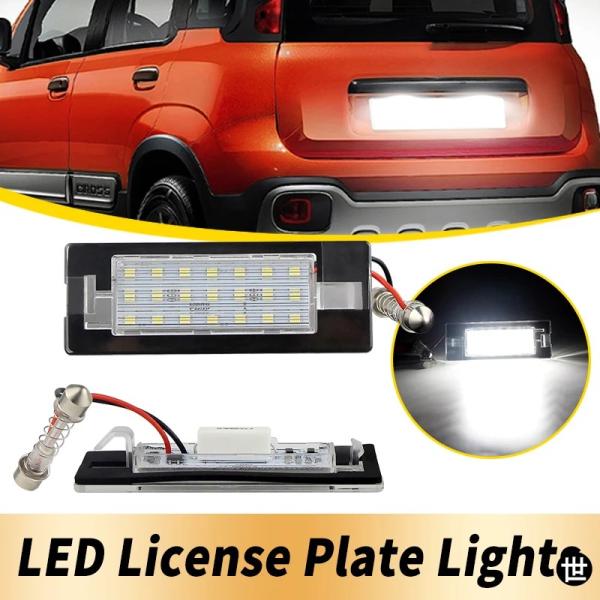 フィアット パンダ MK3 タイプ 169 MK4 312 LED ナンバープレートライト ナンバープレートライト ナンバーバックライトランプ 319 7173