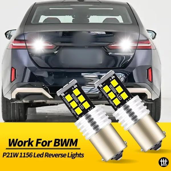 BMW 5シリーズ E39 95-03 ツーリング E39 97-04用 LEDバックアップライトバルブ リバースランプ P21W BA15S 1156 CAN