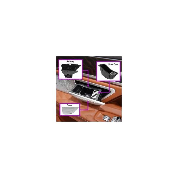 BMW 7シリーズ 730LI 740LI 750LI 760LI 2016-2022用 G11 G12 3色インテリアリアドア灰皿カバーライナーケース交換パー