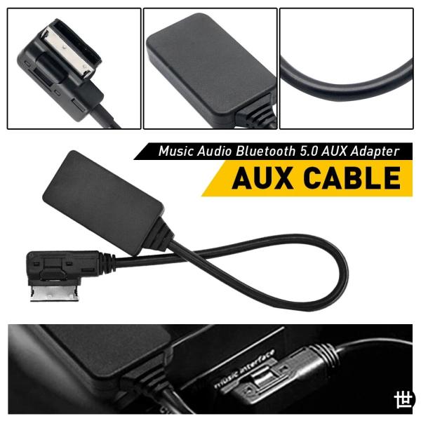 品 アウディ A1 A3 A4 A5 A6 A7 A8 Q3 Q5 Q7 RS4 S6 用カーAMI-USBケーブル Bluetoothミュージックインターフェ