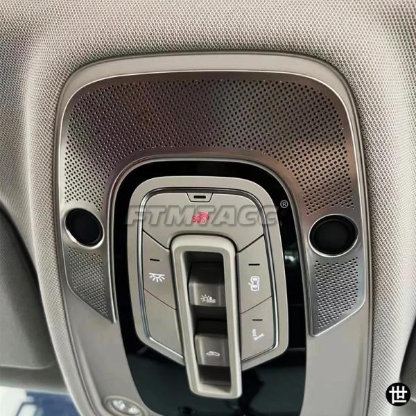 品 アウディ Q8 2019-2023用  インテリア オーディオ スピーカー フロント リーディングランプ ラウドスピーカー デコレーション カバー ステッカ