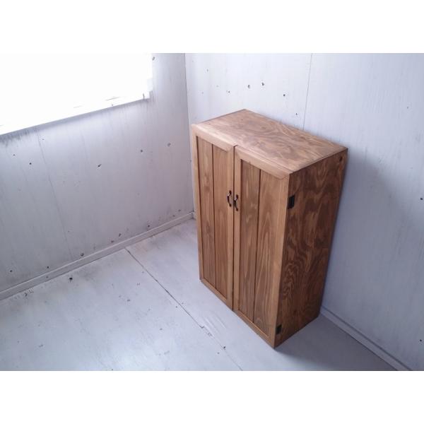 収納家具 キャビネット 観音開き 木製 扉付 収納棚 ハンドメイド 手作り 木目 Buyee 日本代购平台 产品购物网站大全 Buyee一站式代购 Bot Online