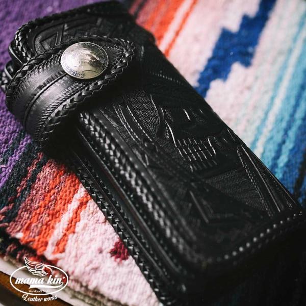 バイカーズウォレット カービング ライダースウォレット 長財布 本革 カービングウォレット 長財布 バイカーズウォレット ライダース
