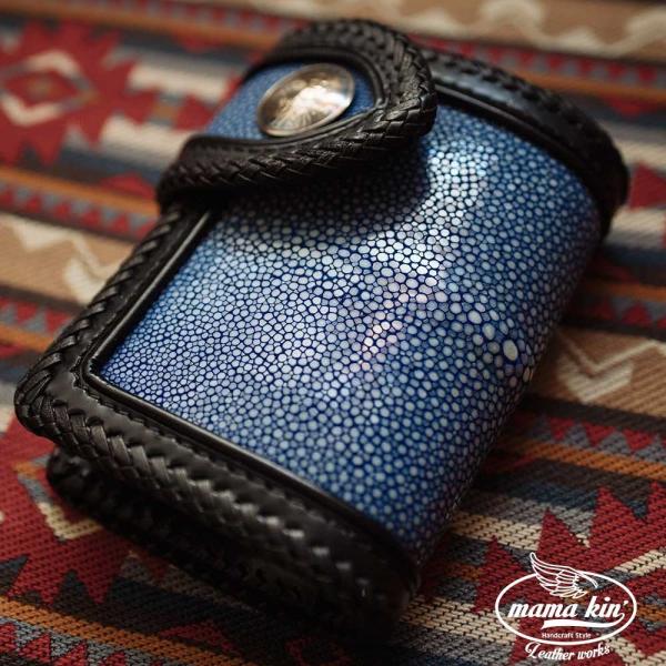 新品ライダーススティングレイウォレット スティングレイライダースウィレット ビクター・コンチョ（エイ革/日本