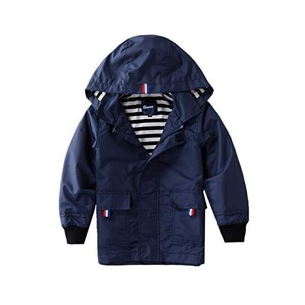 本物新品保証 Hiheart ジャケット キッズ ウインドブレーカー 子供服 アウター ジャンパー 撥水 防風 男の子 女の子 グレー 100 Www Lindnerdental Com