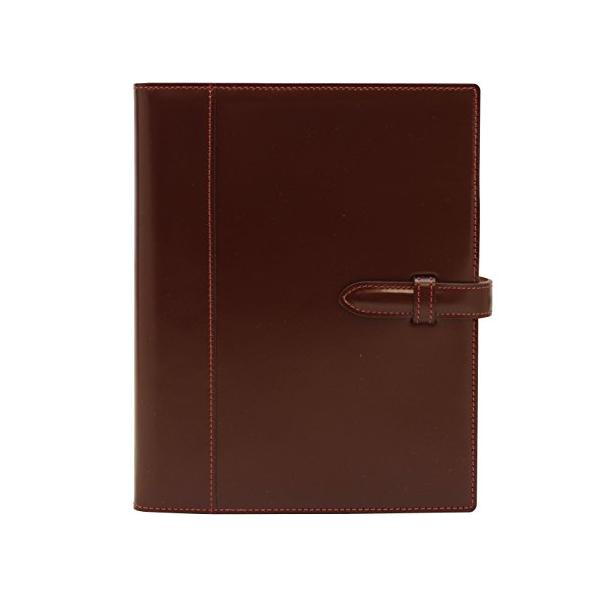 A5 システム手帳 コードバン リング径25mm 【ダークブラウン】 CO-3020-DB :a-B016Y0CN72-20230216:MAMANINI 通販 A5 システム手帳 コードバン リング径25mm CO-3020-DB