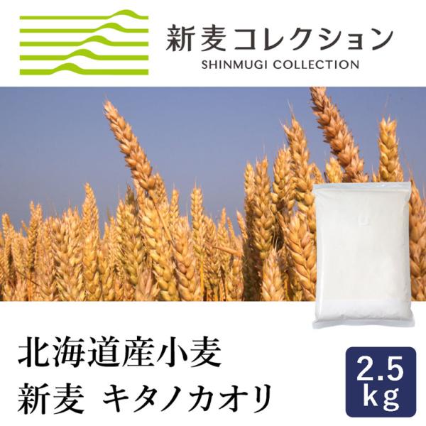 ママパン 新麦コレクション 新麦 キタノカオリ 2.5kg 2026年10月20日以降着 強力粉 江別製粉 北海道産パン用小麦粉 国産小麦粉 季節限定