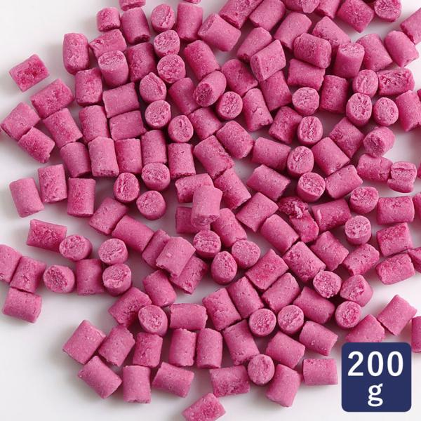 直径約5mmの粒状になった、生地と一緒に練りこむタイプのジャムです。粒状なので、ジャムを入れたところが星のように、点々と輝く感じに仕上がります。固形状になった粒ジャムイチゴを、生地と一緒に練りこんで焼くと、熱と生地からの湿度と相まって、ジャ...