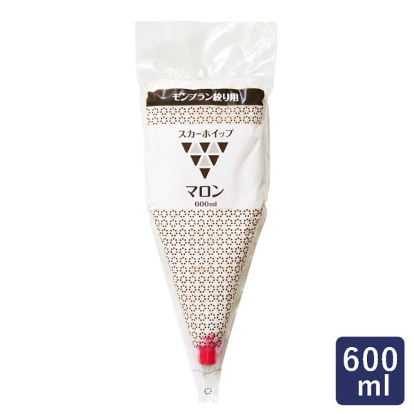 マロンペーストを混ぜ込んだ冷凍のホイップクリームです。絞り袋の形状になっており、口金がモンブラン絞り対応となっています。解凍して絞るだけで、パティスリーが作るモンブランのようなトッピングができます。クリームが糸状に絞れるため、さまざまなスイ...