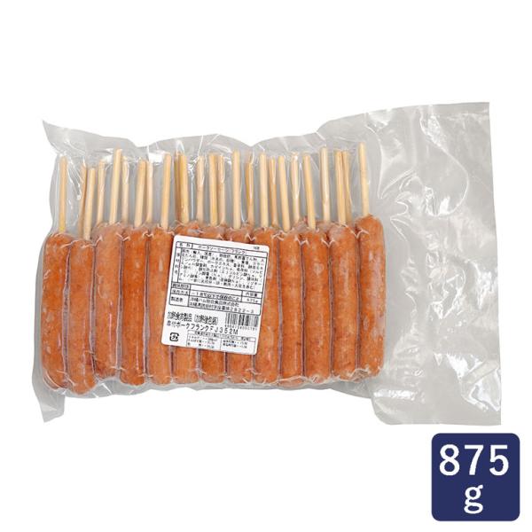 沖縄ハム 串付ポークフランク FJ352M 875g（35g×25本） 串付フランク ソーセージ アメリカンドッグ 焼肉 BBQ バーベキュー アウトドア
