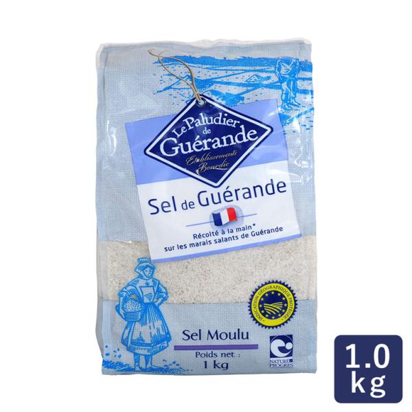 他サイト： 塩 ゲランドの塩（顆粒） アクアメール 1kg フランス産 天然塩 セル マラン ド ゲランドの商品画像