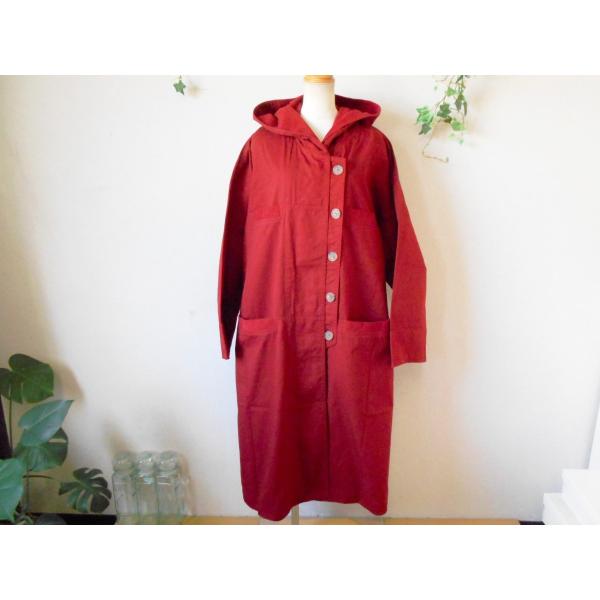 YACCOMARICARD（ヤッコマリカルド） 身幅の広い フード 付き ロング 丈