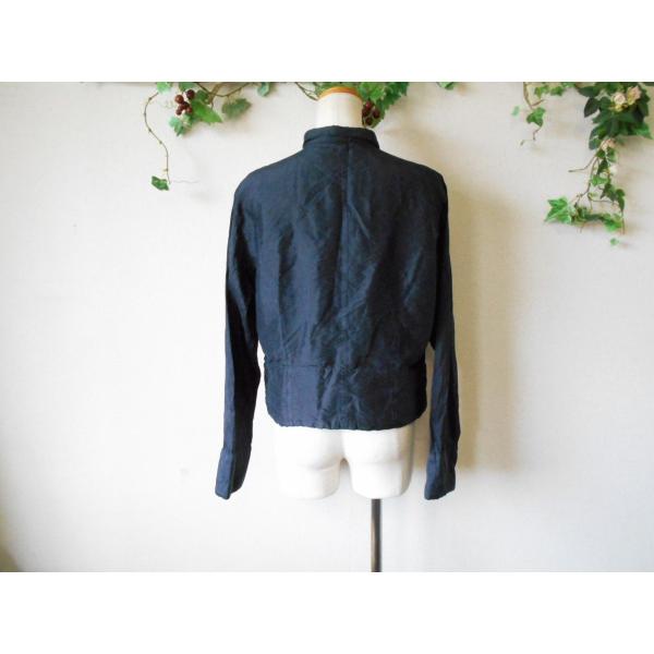 ヤッコマリカルド Yaccomaricard 絹 シルク 100 中綿 入り レディース 用 シャツ ジャケット コート 黒 Buyee Buyee Japanese Proxy Service Buy From Japan Bot Online