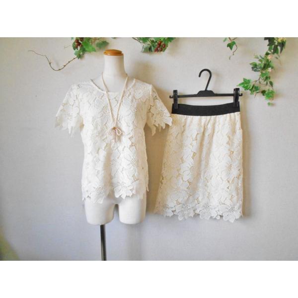 120 組曲　フラワーレースドレス & エニファム　ノーカラージャケット　セット mamapocket4976_20190213-09