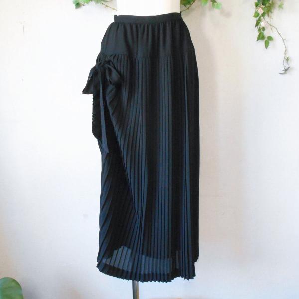 KANEKO ISAO（カネコイサオ） 美品 たくし上げ 付き プリーツ スカート