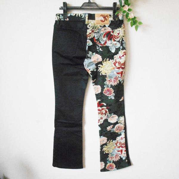 【中古】グラムディ GLAMDY ショートパンツ 和柄 紺 赤 10 *A157 メンズ レディース mamapocket4976_20210228-04