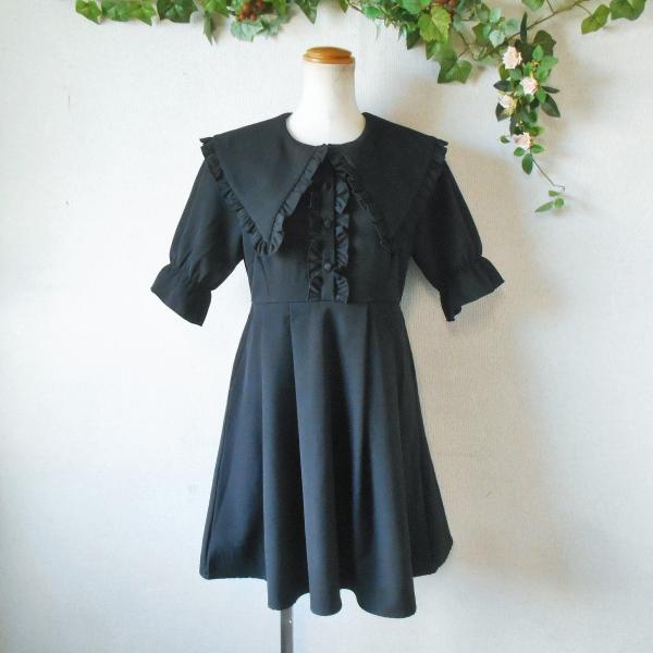 ディアニー Deany ワンピース M レディース セーラー 黒 : リサイクル