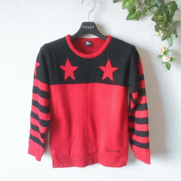 【ブランド名】ラッドカスタム RAD CUSTOM【サイズ】１４０ｃｍ【実寸】・身幅（脇下）＝４０　・着丈（背中央）＝５４　・肩幅＝３４　・袖丈＝４９＊実寸は平置きです。多少の誤差があるかもしれませんがご容赦ください。【素材】アクリル１００...